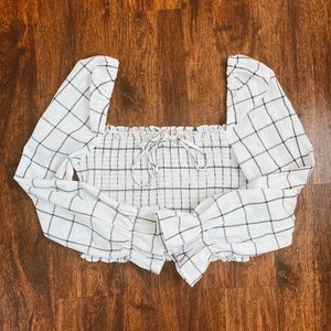 🍂Fashion Nova long sleeve fall crop top🍂